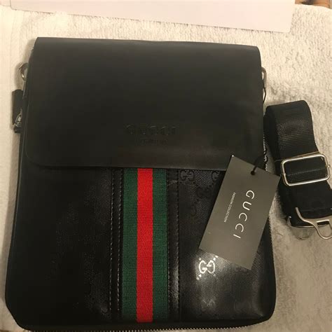 gucci mens bumbag|Gucci side bag men price.